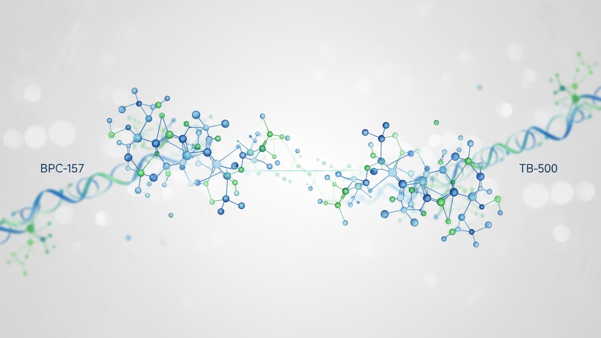 Porównanie peptydów BPC-157 i TB-500 — struktura, mechanizmy, zastosowania