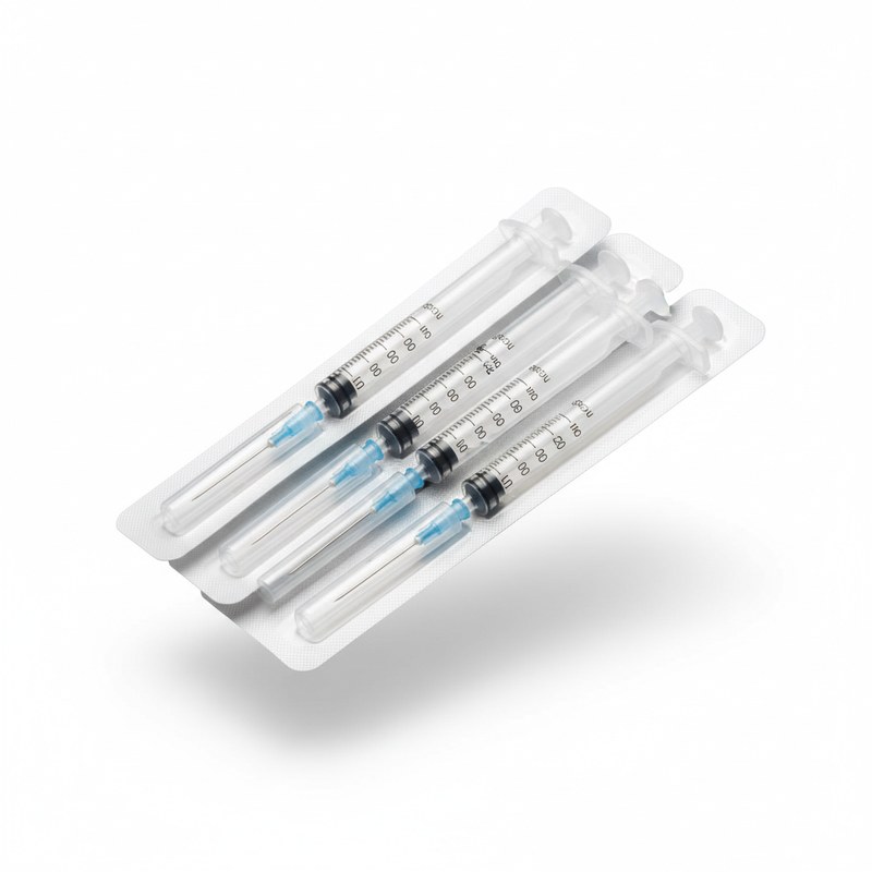 Strzykawki insulinowe 1 ml U-100 29G (10 szt.) — Zestaw 10 szt. blister